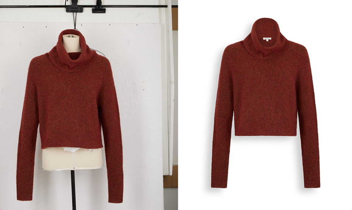 Flat-Lay Clothing Photo Retouching Service